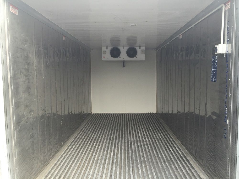 Internal View of 20ft Refridgerated Cold Storage